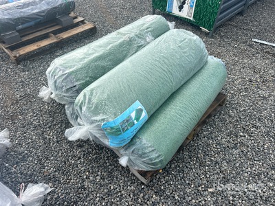 3.3 ft, 49.2 ft Artificial Grass Turf Drainage Holes with Rubber Backing