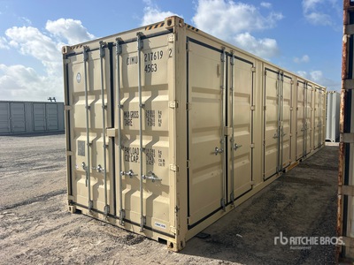 40 ft High Cube Multi-Door Storage Container