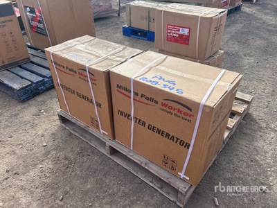 Multiquip 4.375 kVa inverter Silence 発電機セット (250-749 kw/310-950 kva) (Unused)