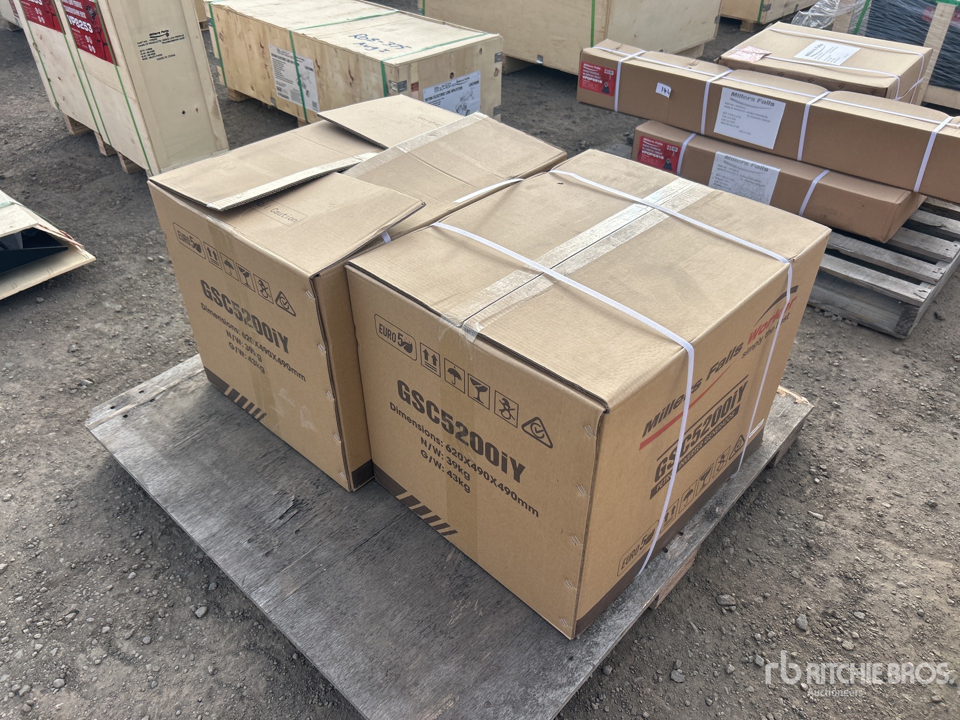 Quantity of (2) Multiquip 5 kVA Mobile Generator Set (Unused)