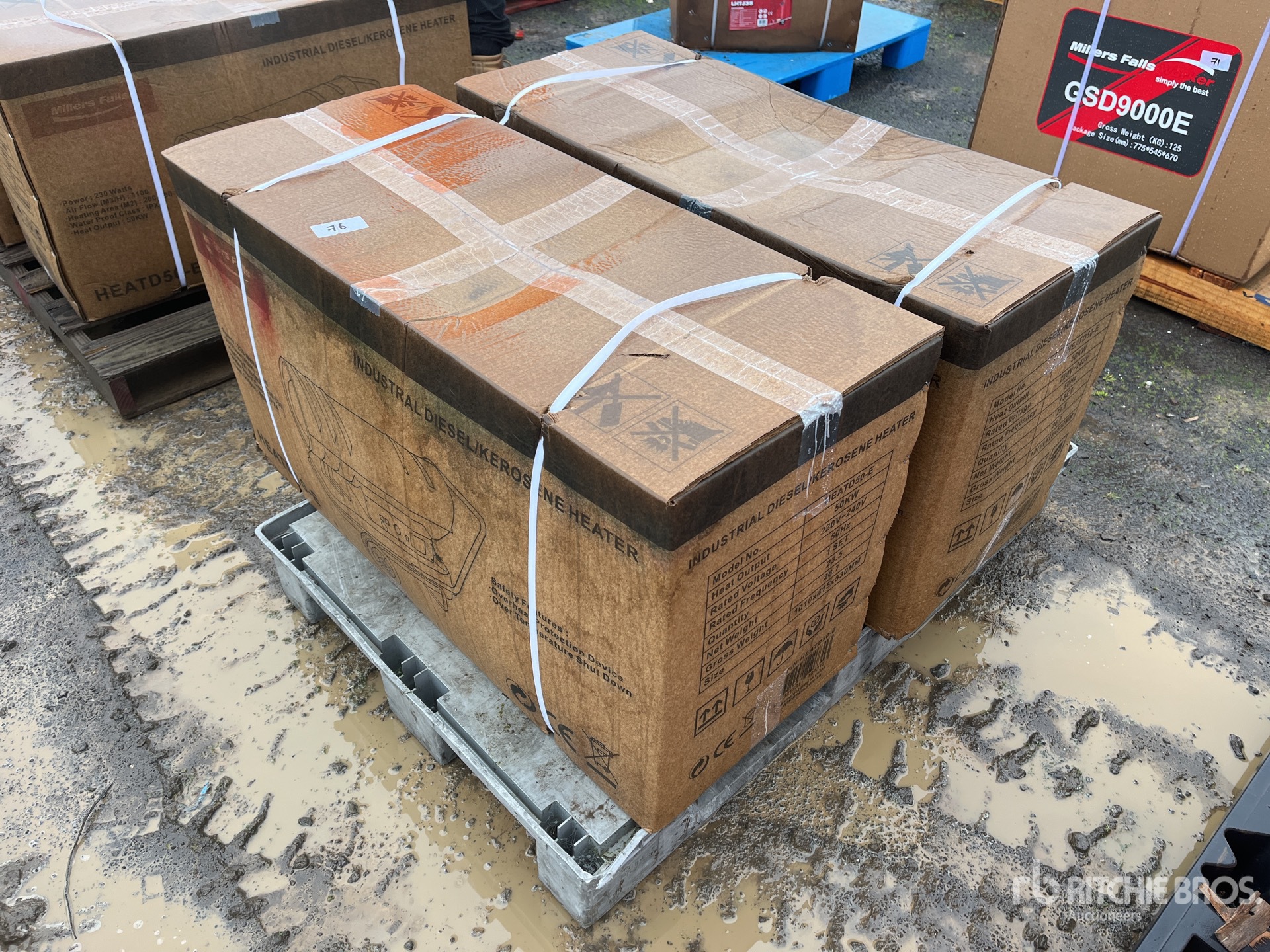 Quantity of (2) Multiquip Space Heater (Unused)