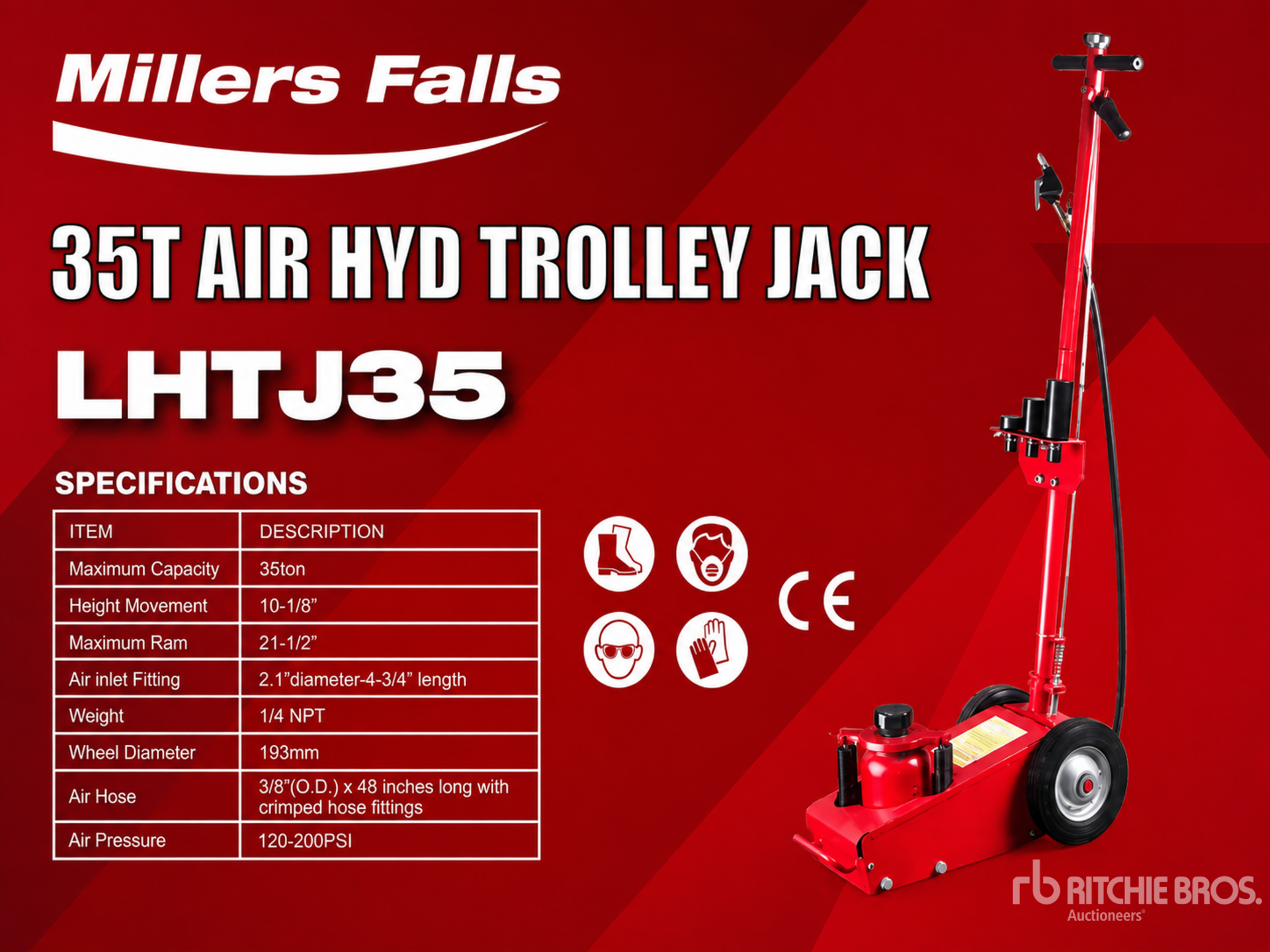 Quantity of (2) Multiquip 35 Ton Truck Jack (Unused)