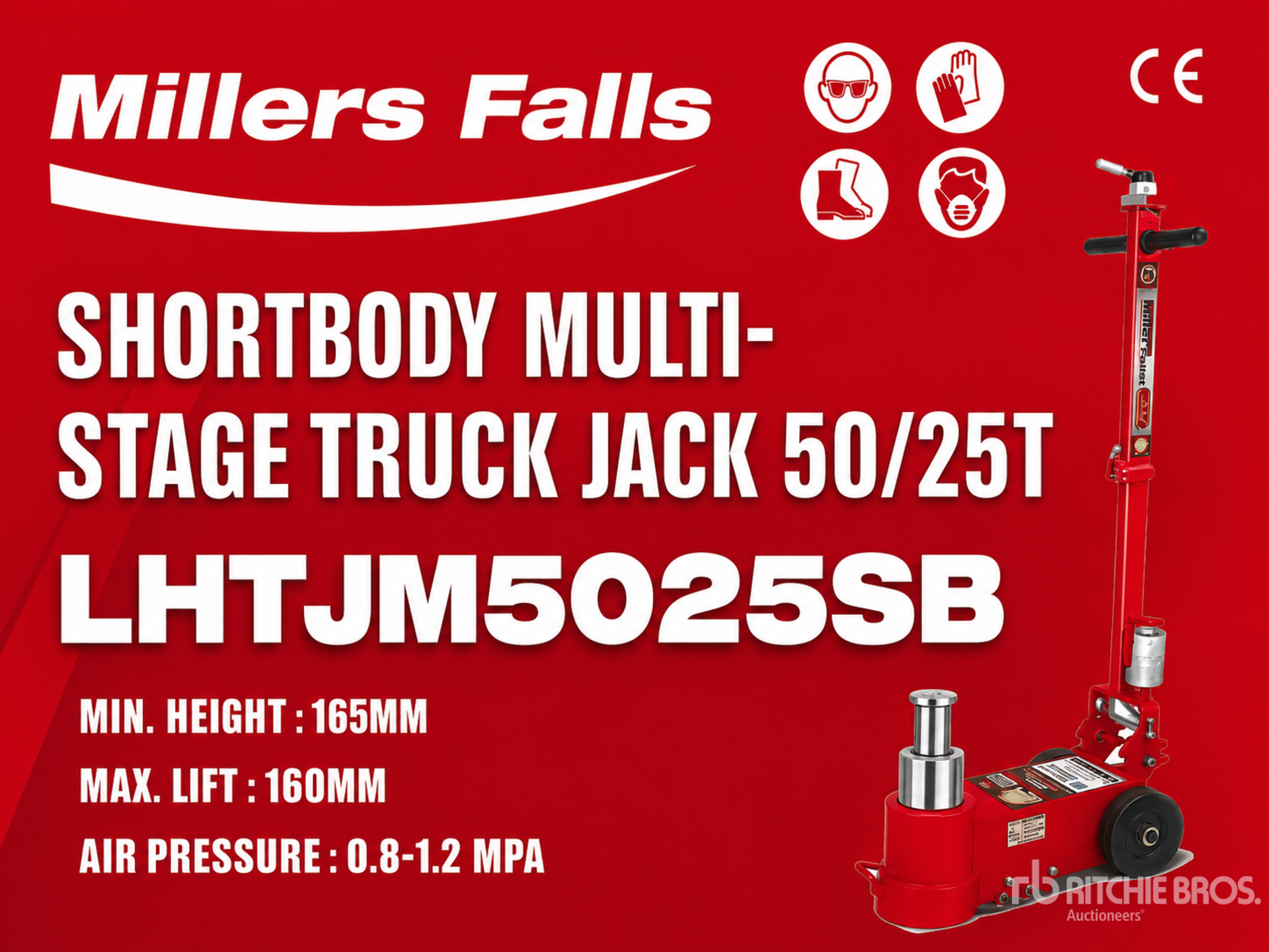 Quantity of (2) Multiquip 50 Ton Jack (Unused)