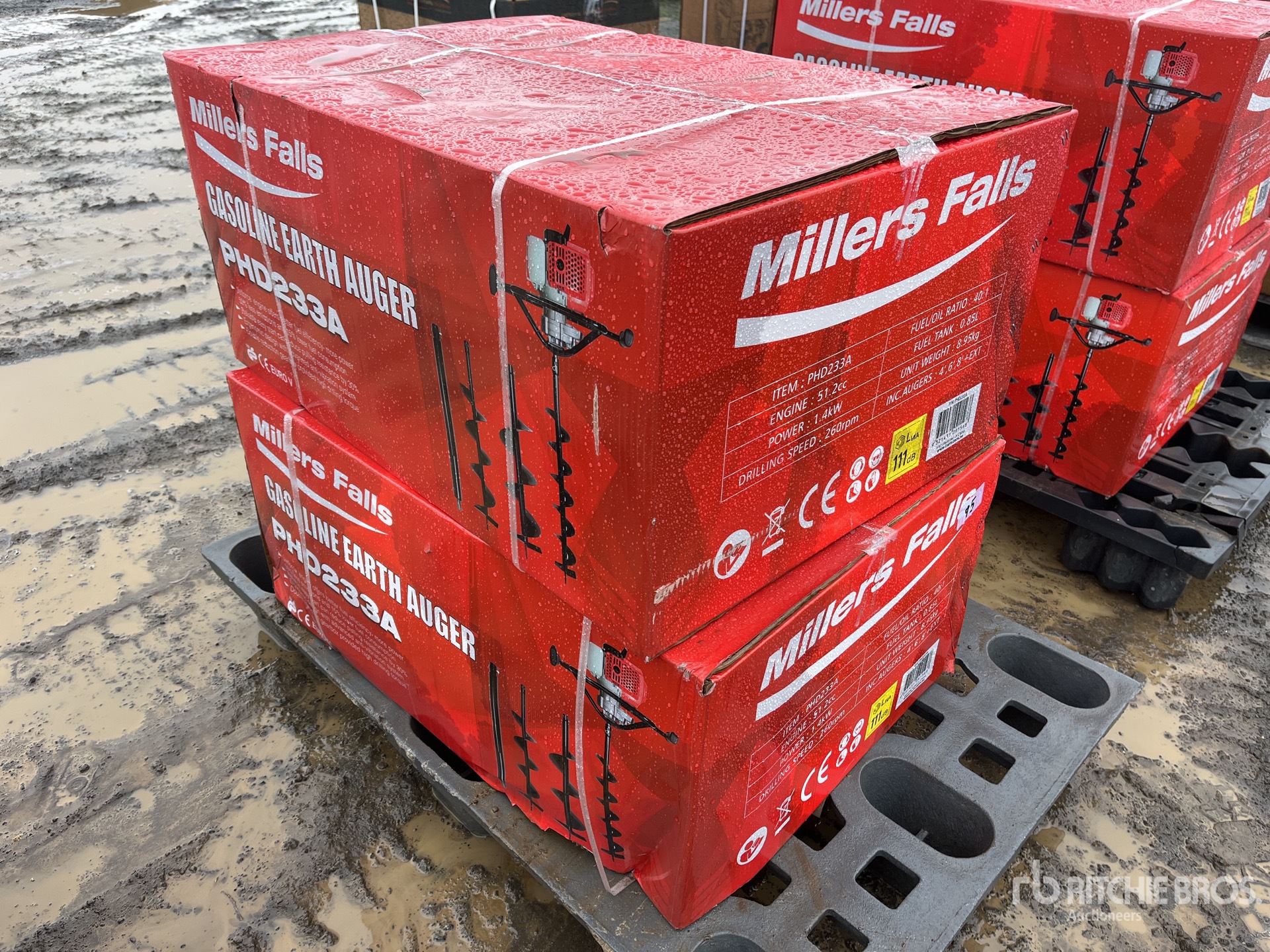 Quantity of (2) Multiquip Power Auger (Unused)