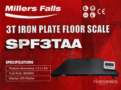 Multiquip 3 Ton Platform Floor Scale (Unused)