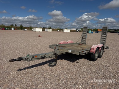 Hubiere H212L14CF Remorque 2 Essieux T/A Equipment Trailer