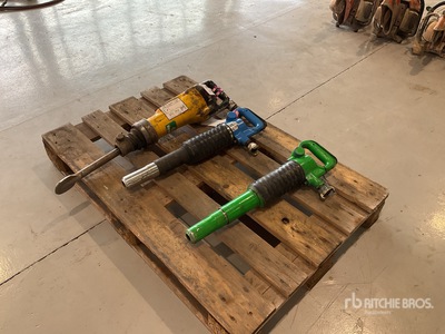 Quantity of (3) Pneumatic Demolition Breaker
