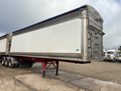2012 Barry Stoodley ST3325 Tri/A B-Double Lead Tipping Trailer