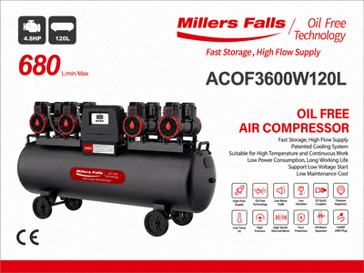 Multiquip 120 L 3600W Sprężarka powietrza (Unused)