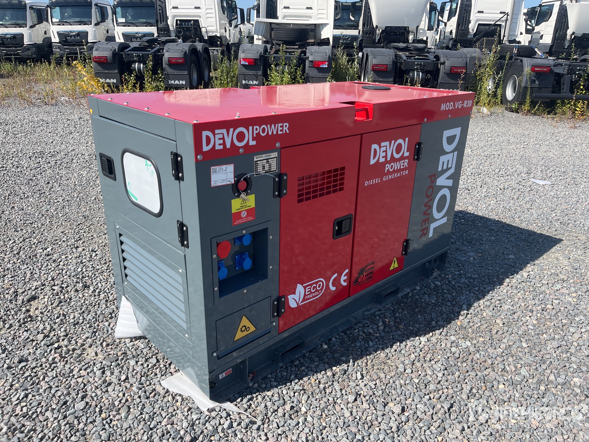 2026 Devol VG-R30 Skid-Mounted Generator Set (Unused)