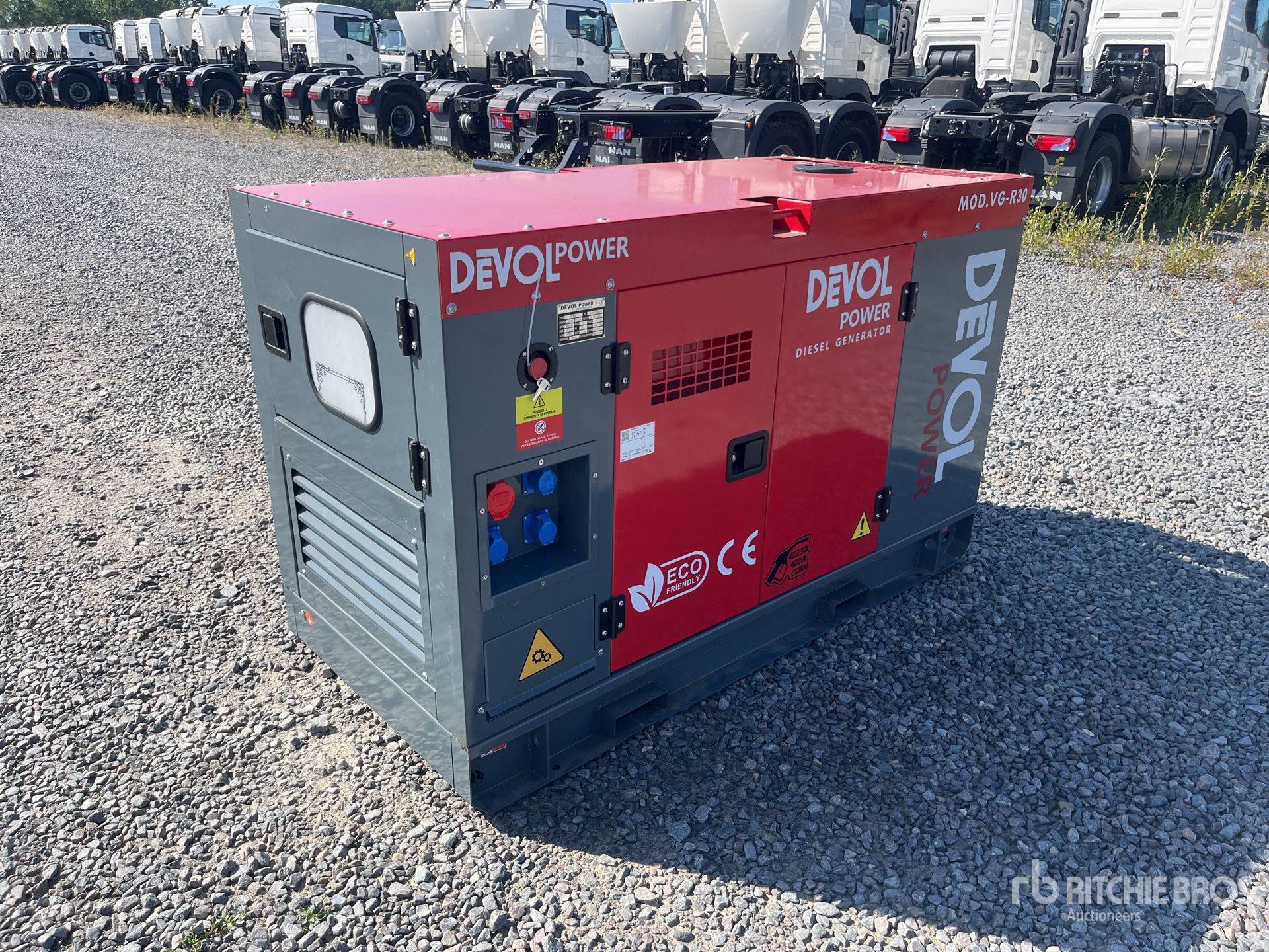 2026 Devol VG-R30 Skid-Mounted Generator Set (Unused)