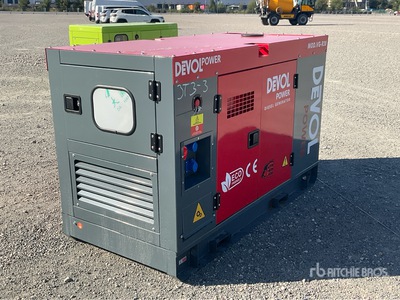 Devol VG-R30 30 kW 発電機セット (250-749 kw/310-950 kva) (Unused)
