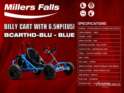 Multiquip Billycart (Unused)