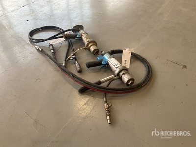 Quantity of (2) hydraulic drills