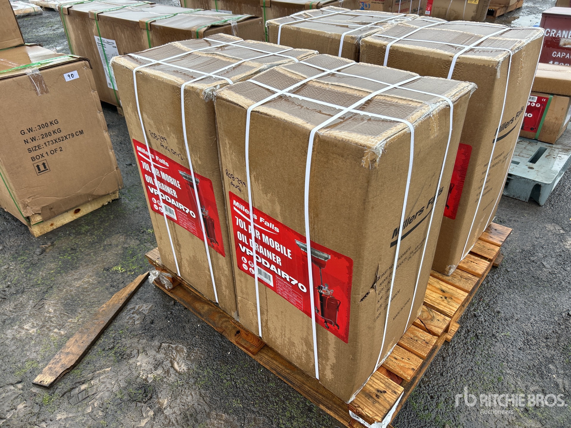 Quantity of (2) Multiquip 70 L Oil Drainer (Unused)