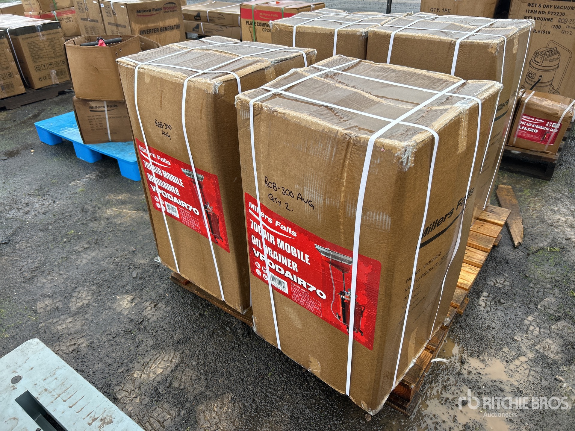 Quantity of (2) Multiquip 70 L Oil Drainer (Unused)