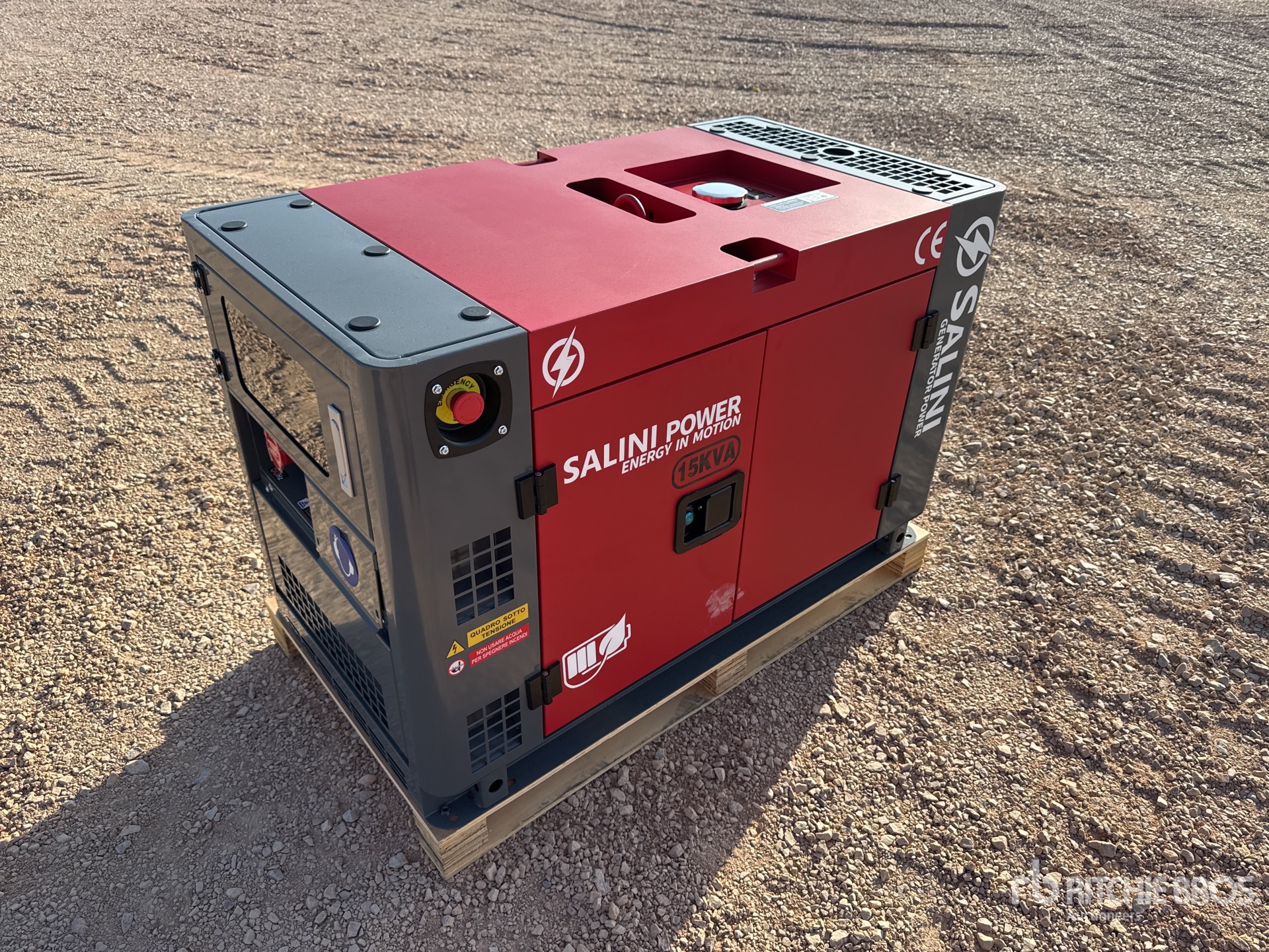 2026 Salini VGR15 15 kWA Portable Generator Set (Unused)