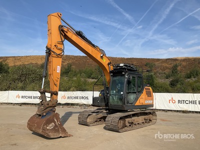 2017 Case CX130D Excavatrice sur chenilles