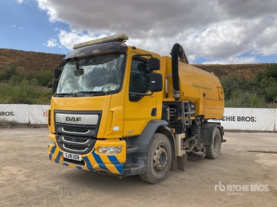 Johnston on 2018 DAF LF230FA Camion balai