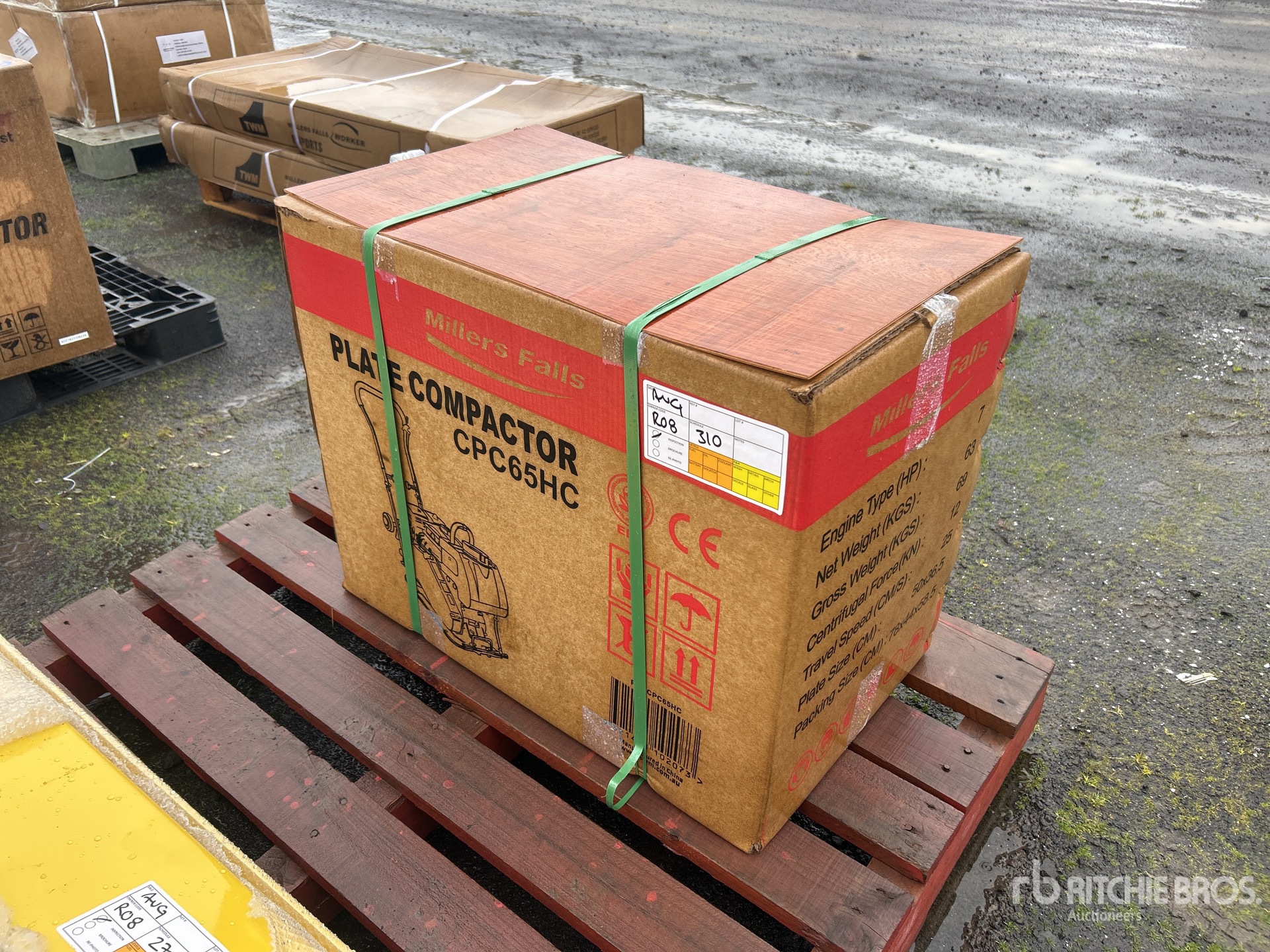 Multiquip 6.5 hp Vibratory Plate Compactor (Unused)
