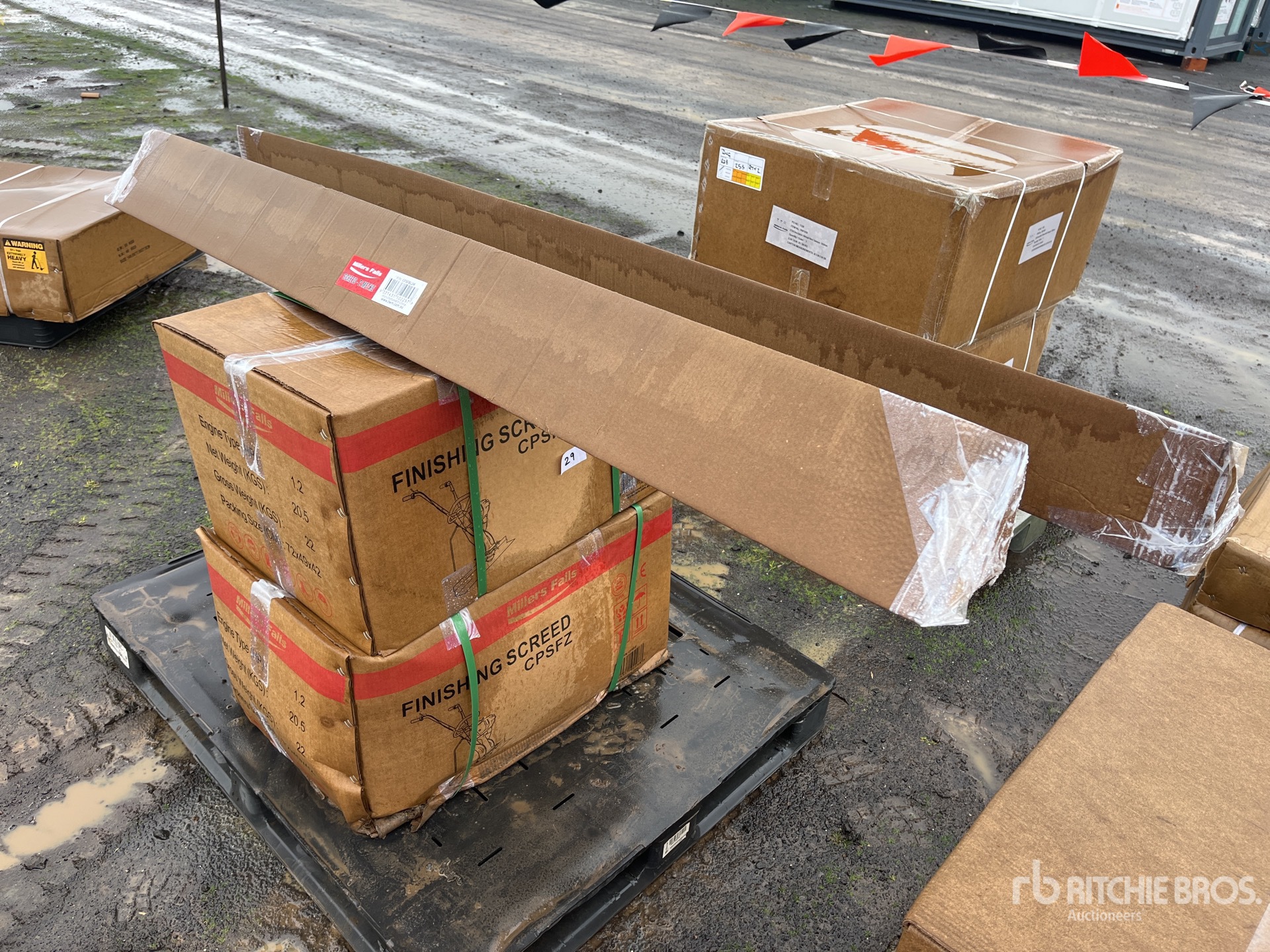 Quantity of (2) Multiquip Concrete Screed (Unused)