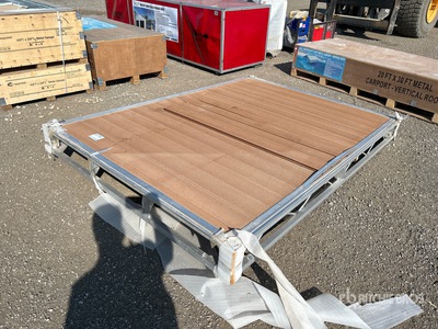 2026 BYT BDF6 6 ft x 8 ft Aluminum Boat Dock Section Kit Divers - Équipement marine