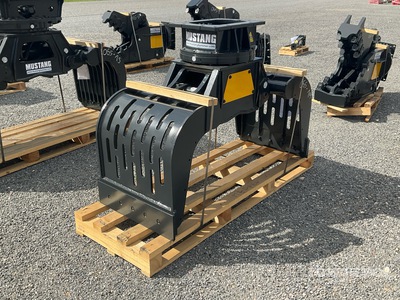 2026 Mustang GRP750 Demolition Grapple (Unused)