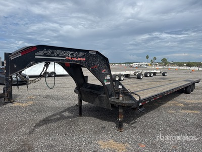 2026 Horizon FHZGN-40'SD 40 ft T/A Gooseneck Remolque Portamaquinaria