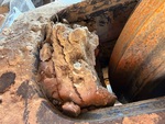 Undercarriage with Right Track Tensioner
