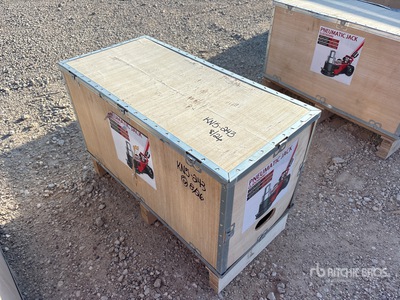 Starvox 80 ton Pneumatic Floor Jack (Unused)