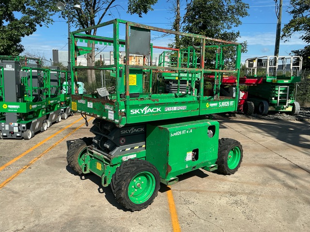 2016 Skyjack SJ6826 RT Diesel 4x4 Scissor Lift