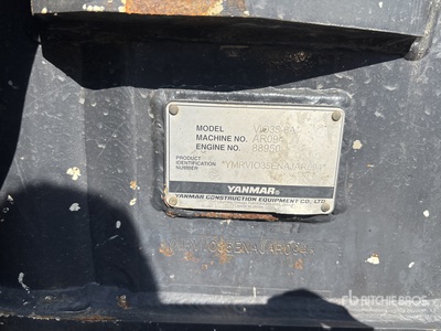 2022 Yanmar VIO35 Mini Excavator