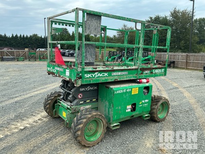 2016 Skyjack SJ6826 RT Diesel 4x4 Scissor Lift