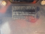 Engine with Emission Label