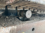 Undercarriage with Left Carrier Rollers