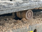 Undercarriage with Left Carrier Rollers