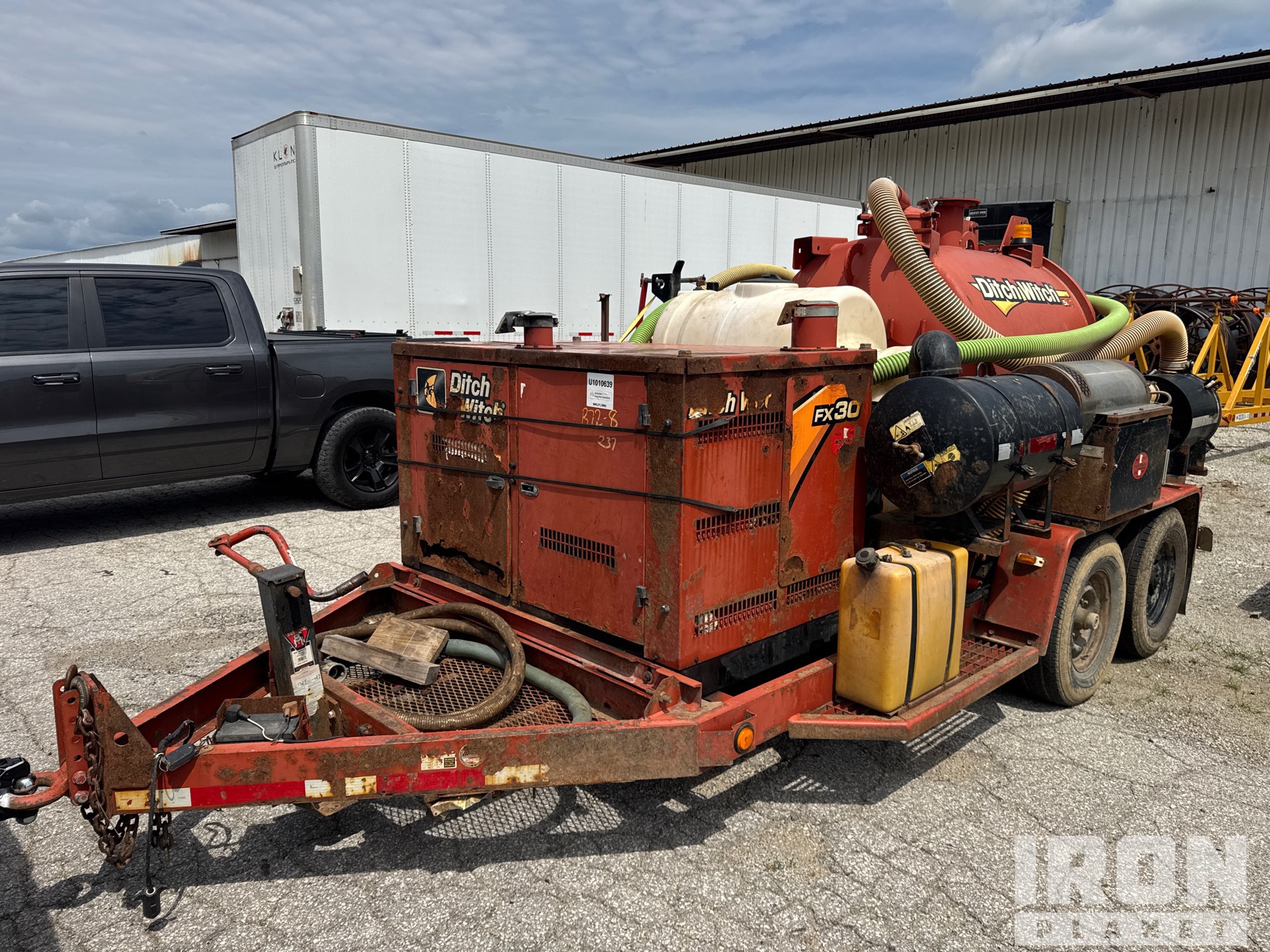 2016 Ditch Witch Fx30 T/A Vacuum Excavation Unit