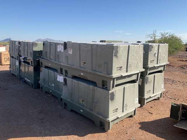 (16) Plastics Research 103060-301 Shipping & Storage Containers