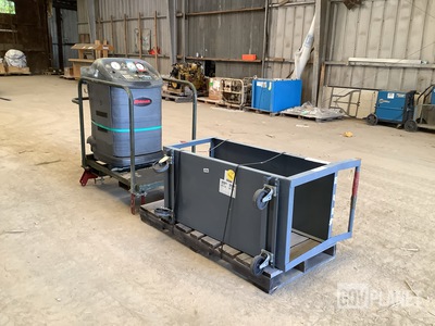 (1) Refrigerant Recovery, Recycling & Recharging Station & (1) Cart