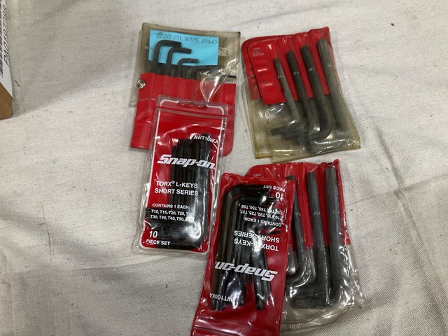 (47) Assorted Allen Key Sets