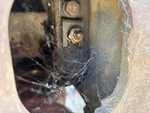Undercarriage with Left Track Tensioner