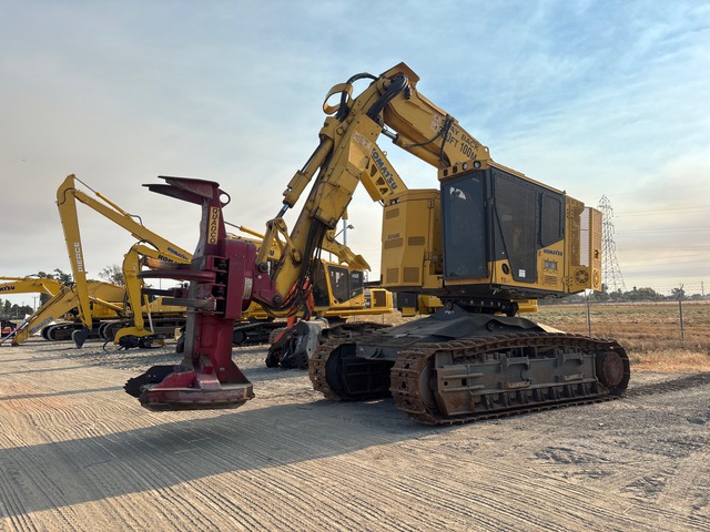 2019 Komatsu XT445L-5 Leveling Track Feller Buncher