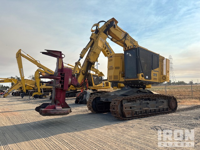 2019 Komatsu XT445L-5 Leveling Track Feller Buncher