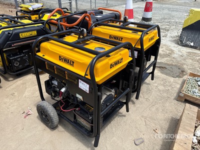 Quantity of (2) Dewalt Generator Set