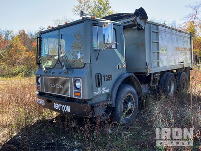 1982 Mack MR685P 6x2 T/A Dump Truck