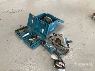 Quantity of (5) Makita Tools Divers