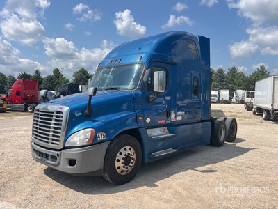 2017 Freightliner Cascadia 125 6x4 Tracteur Routier Couchette