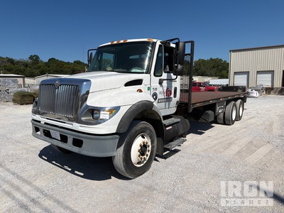 2006 International 7600 6x4 Flatbed Truck