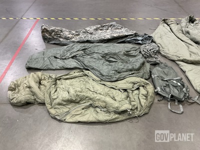 (6) Modular Sleep Systems, (2) Tents, (3) Bivy Covers & Assorted Items