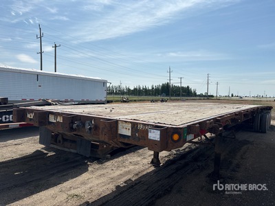 2011 Great Dane 53 ft Tri/A Flatbed Trailer